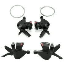 Naierhg 1 Pair 3x8 Speed MTB Bike Bicycle Left Right Shifter for Shimano Acera SL-M310