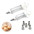 thumbnail image 1 of Naierhg 1 Set Cake Decorating Kit with Stainless Steel Tips Creative Cupcake Icing Piping Kit for Home Kitchen Bakery, 1 of 8