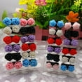 thumbnail image 1 of Naierhg 12 Pairs Women's Rose Flower Mixed Color Flower Ear Stud Earring, 1 of 8