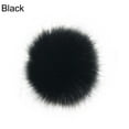 thumbnail image 1 of Naierhg 14cm/16cm Soft Faux Fur PomPom DIY Car Handbag Keychain Fluffy Ball Pendant, 1 of 8
