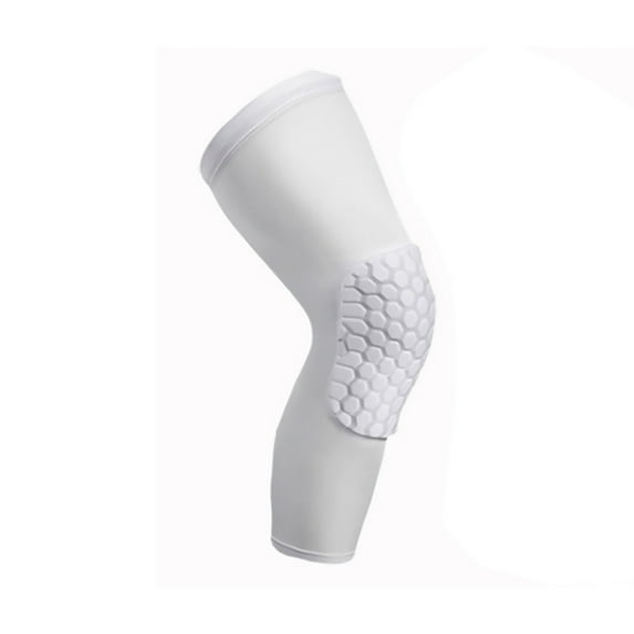 Naierhg 1Pc Breathable Sports Football Basketball Knee Pad Honeycomb Leg Brace Support