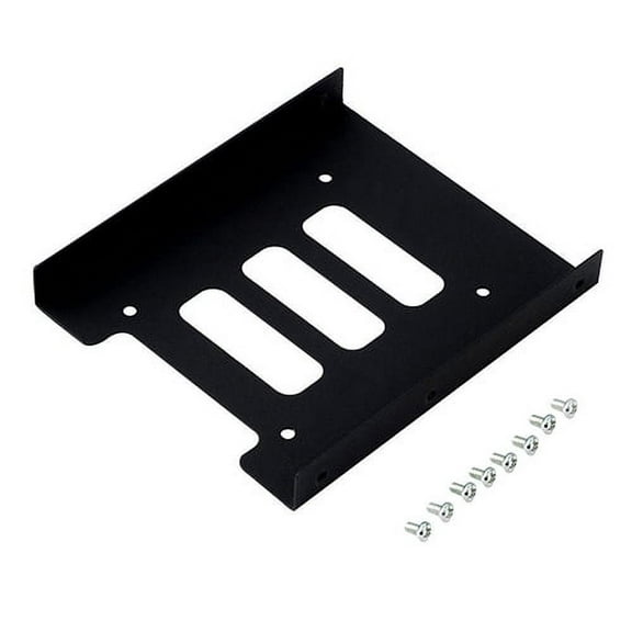 Naierhg 2.5 Inch to 3.5 Inch SSD HDD Hard Drive Tray Mounting Bracket Kit Adapter for PC