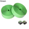 thumbnail image 1 of Naierhg 2Pcs Cycling Road Bike Sports Bicycle Handlebar Rubber Tape Wrap with 2 Bar Plug, 1 of 8