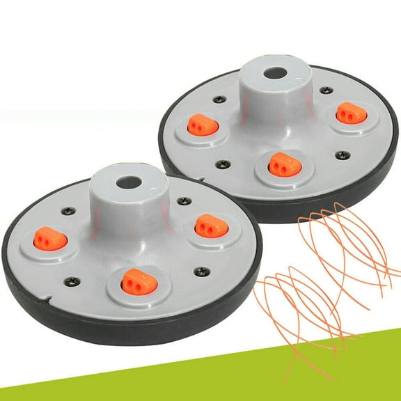 Naierhg 2Pcs Universal Strimmer Line String Trimmer Head Fit for PIVOTRIM Brush Cutter