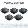 thumbnail image 1 of Naierhg 3.1A 12-24V Slide Lid Car Bus Boat Dual USB Port Charger Power Socket Outlet,Orange, 1 of 8
