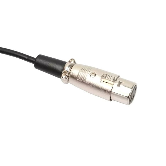 Naierhg 3.5mm 1/8inch Male to XLR 3 Pin Female Jack Adapter Audio Stereo Cable Wire 1.5M