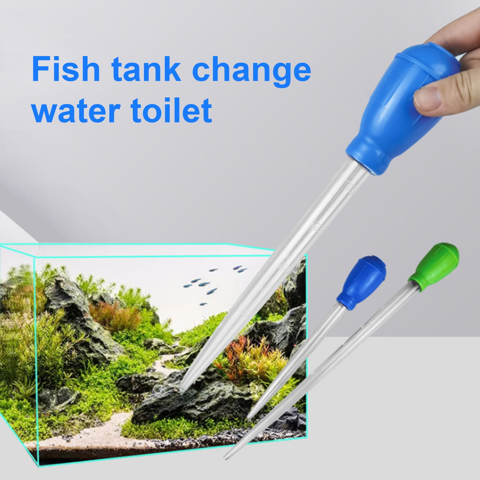 Illustration of Small Tank Water Change Spec Management