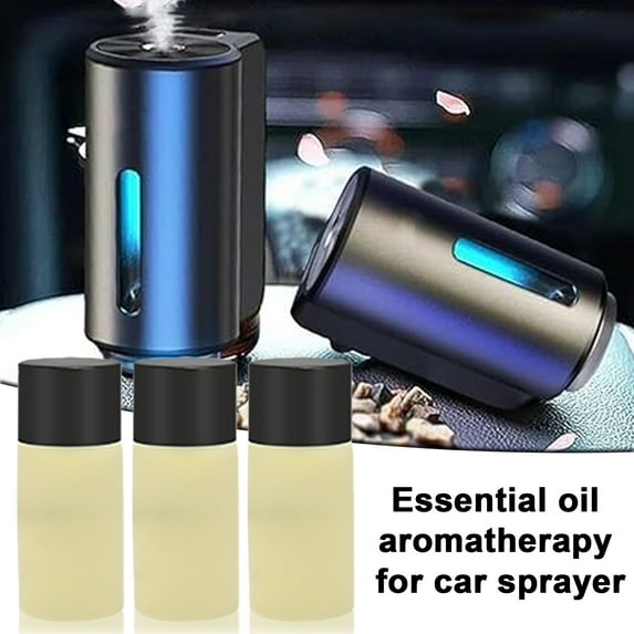 Naierhg 3Pcs Car Air Freshener Essential Oils Eco-friendly Natural Long-Lasting Fragrance Vehicle Aromatherapy Oils Refill Set