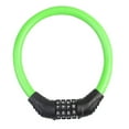 thumbnail image 1 of Naierhg 4 Digital Combination Password Cycling Security Bicycle Bike Cable Chain Lock, 1 of 8