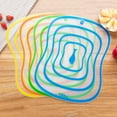 thumbnail image 1 of Naierhg 4 Pcs Kitchen Plastic Chopping Block Cutting Board Non-slip Frosted Breadboard, 1 of 8