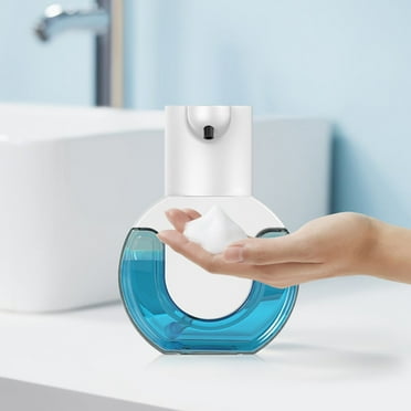 Naierhg 420ML Touchless Automatic Soap Dispenser 4 Adjustable Levels 14.8 Oz Capacity Induction Design Simple Installation Hand Sanitizer Dispenser B