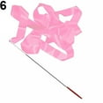 thumbnail image 1 of Naierhg 4M Colorful Dance Ribbon Gym Rhythmic Art Gymnastic Streamer Twirling Rod Stick, 1 of 8