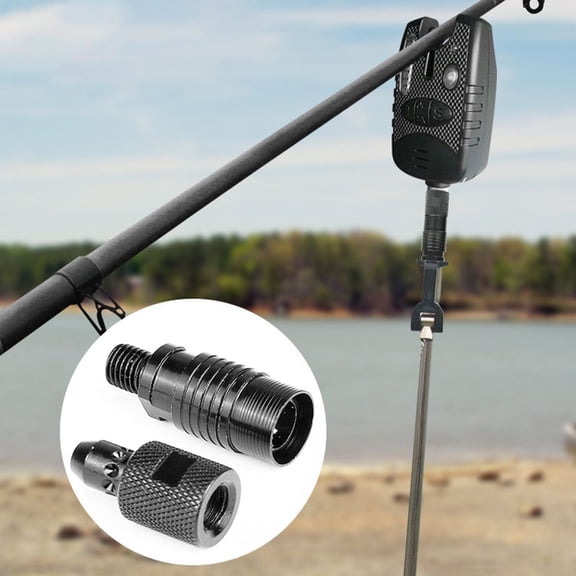 Naierhg 4Pcs/Set Fishing Bite Alarm Quick Release Adapter Rod Support Holder Connector