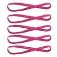 thumbnail image 1 of Naierhg 5Pcs Elastic Rope Candy Color Sports Yoga Headband Non-slip Hair Accessories, 1 of 8