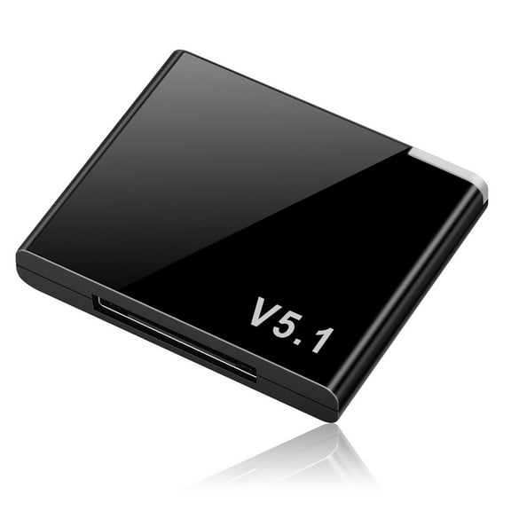 Naierhg Audio Receiver Convenient 30 Pin Bluetooth-compatible 5.1 Audio Receiver High Fidelity Useful for Home