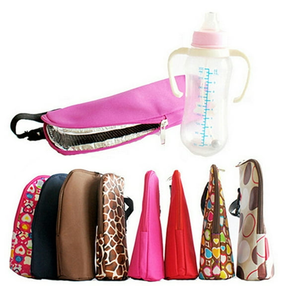 Naierhg Baby Thermal Feeding Milk Bottle Warmers Bag Hang Stroller Mummy Insulation Tote