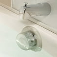 thumbnail image 1 of Naierhg Bottomless Bath Overflow Drain Cover Strong Grip Leak-Free Better Bathing Experience Bathtub Seal Suction Cup Grey, 1 of 7