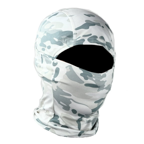 Naierhg Camouflage Outdoor Cycling Hunting Hood Protection Balaclava Head Face Cover