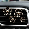 thumbnail image 1 of Naierhg Car Aromatherapy Clip Cute Car Air Vent Clip 4pcs Flower Car Air Freshener Aromatherapy Clip for Long Lasting Fragrance Odor Removal Easy to Install, 1 of 8