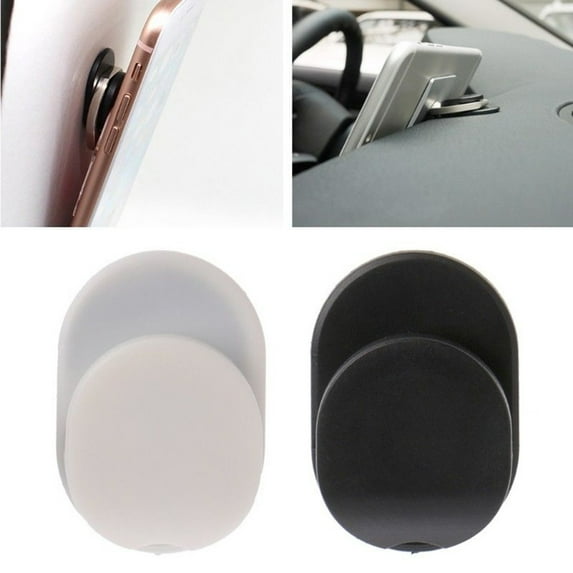 Naierhg Car Mount Holder Self Adhesive Hook for Rotation Finger Ring Mobile Phone Stand