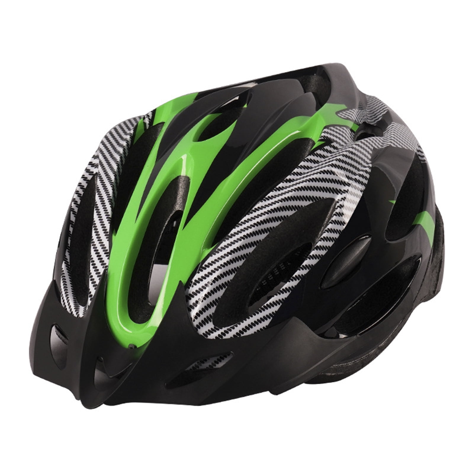 Naierhg Carbon Fiber Shockproof Adjustable Mountain Bike Bicycle Cycling Helmet