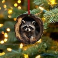 thumbnail image 1 of Naierhg Christmas Animal Ornament Cartoon Forest Animal Hanging Decoration 2D Flat Acrylic Pendant for Christmas Tree Decor, 1 of 7