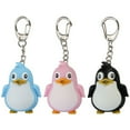 thumbnail image 1 of Naierhg Cute Animal Penguin LED Light with Sound Key Chain Key Ring Torch Xmas Gift, 1 of 8