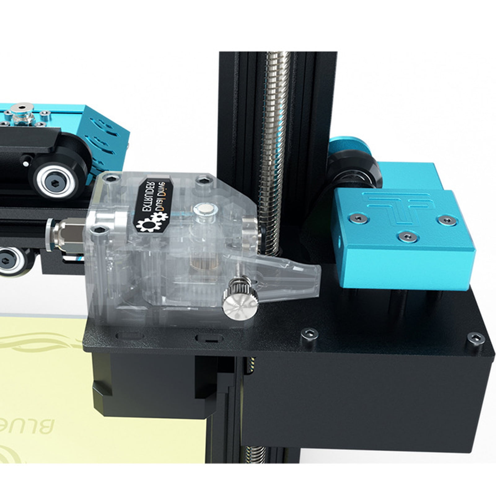 Naierhg Dual Gear Extruder 3D Printer Extruder Flexible Clear Plastic