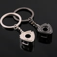 thumbnail image 1 of Naierhg Durable Zinc Alloy Men Car Key Ring Rotary Engine Charm Pendant Key Chain Gift, 1 of 7