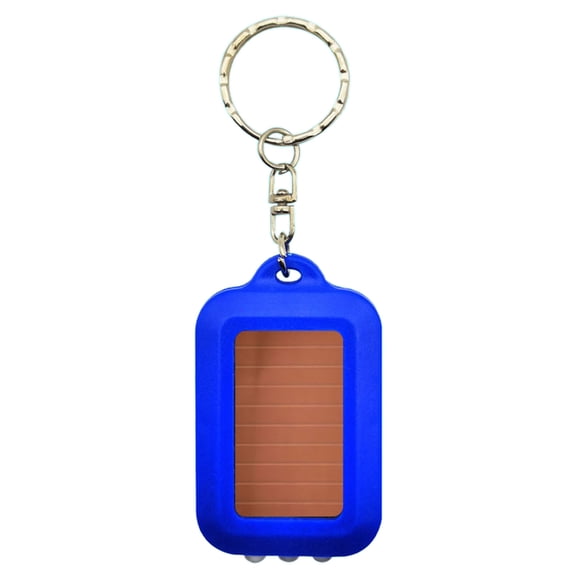 Naierhg Electric Torch High Hardness Waterproof Plastic Solar Energy Powered Torch Keychain Accessory