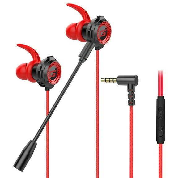 Naierhg G11-A Universal Wired In-Ear Gaming Earphones with Microphone for Phones/PC
