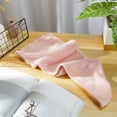 thumbnail image 1 of Naierhg Hair Drying Towel Super Absorbent Quick Dry Coral Fleece Cartoon Bear Button Women Curly Long Thick Wet Hair Microfiber Hair Towel Wrap Hat Pink, 1 of 7