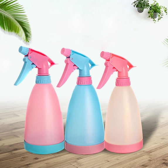 Naierhg Handheld Watering Can Round Spray Bottle Liquid Water Sprinkler Garden Supply,Pink