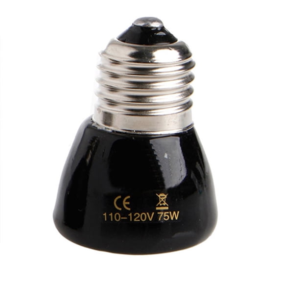 Naierhg Heat Bulb Impact-Resistant Infrared Thermal Ceramic Spiral Heat Lamp Brooder for Reptile
