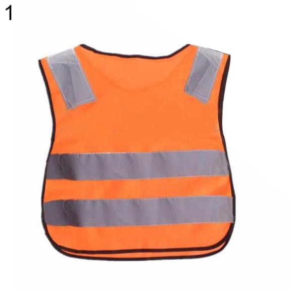 Naierhg Kids Safety Vest High Visability Jacket for School Children Sanitation Worker