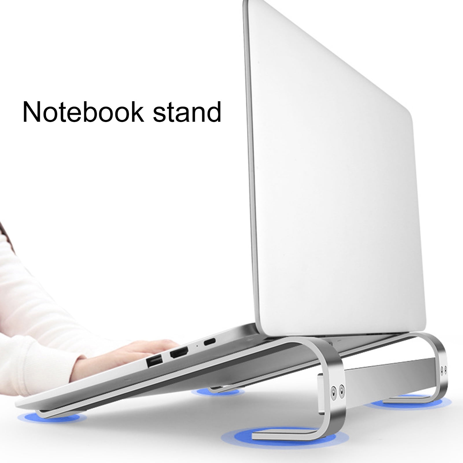 Naierhg Laptop Holder Good Hardness Replaceable Foldable Laptop Radiating Stand for Notebook Computer