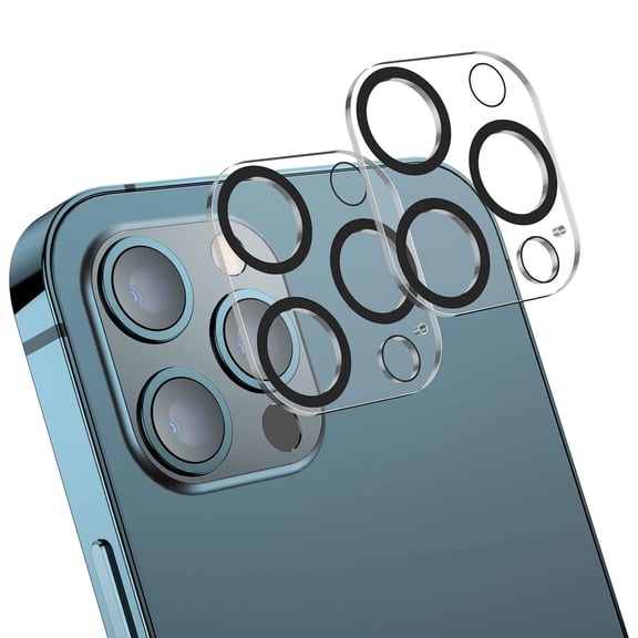 Naierhg Lens Tempered Glass 3D Glass Highly Clear Anti-scratch Shockproof Impact Resistant Ultra-thin Phone Camera Lens Protective Film for iPhone 14 13 12 Pro Max Mini,for iPhone 13 Clear