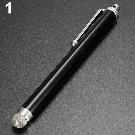 Naierhg Metal Mesh Tip Touch Screen Stylus Pen Universal for Smart Phone Tablet PC Black