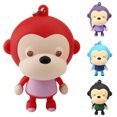 thumbnail image 1 of Naierhg Monkey Animal LED Lighting with Sound Key Chain Keychain Pendant, 1 of 8
