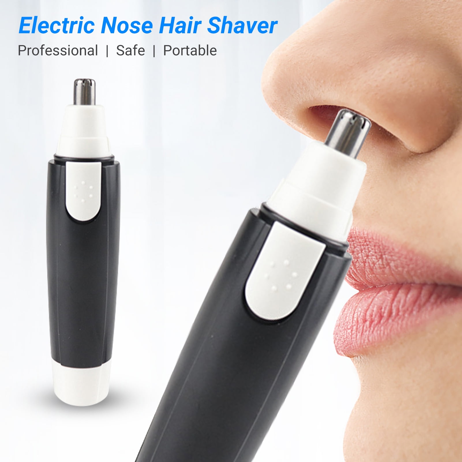 NAIERHG Electric Nose Hair Trimmer, Safe Comfortable Lightweight ...