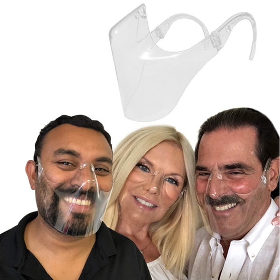 Naierhg Outdoors Anti-fog Proof Radiation Visor Eye Protection Clear Face Cover Shield