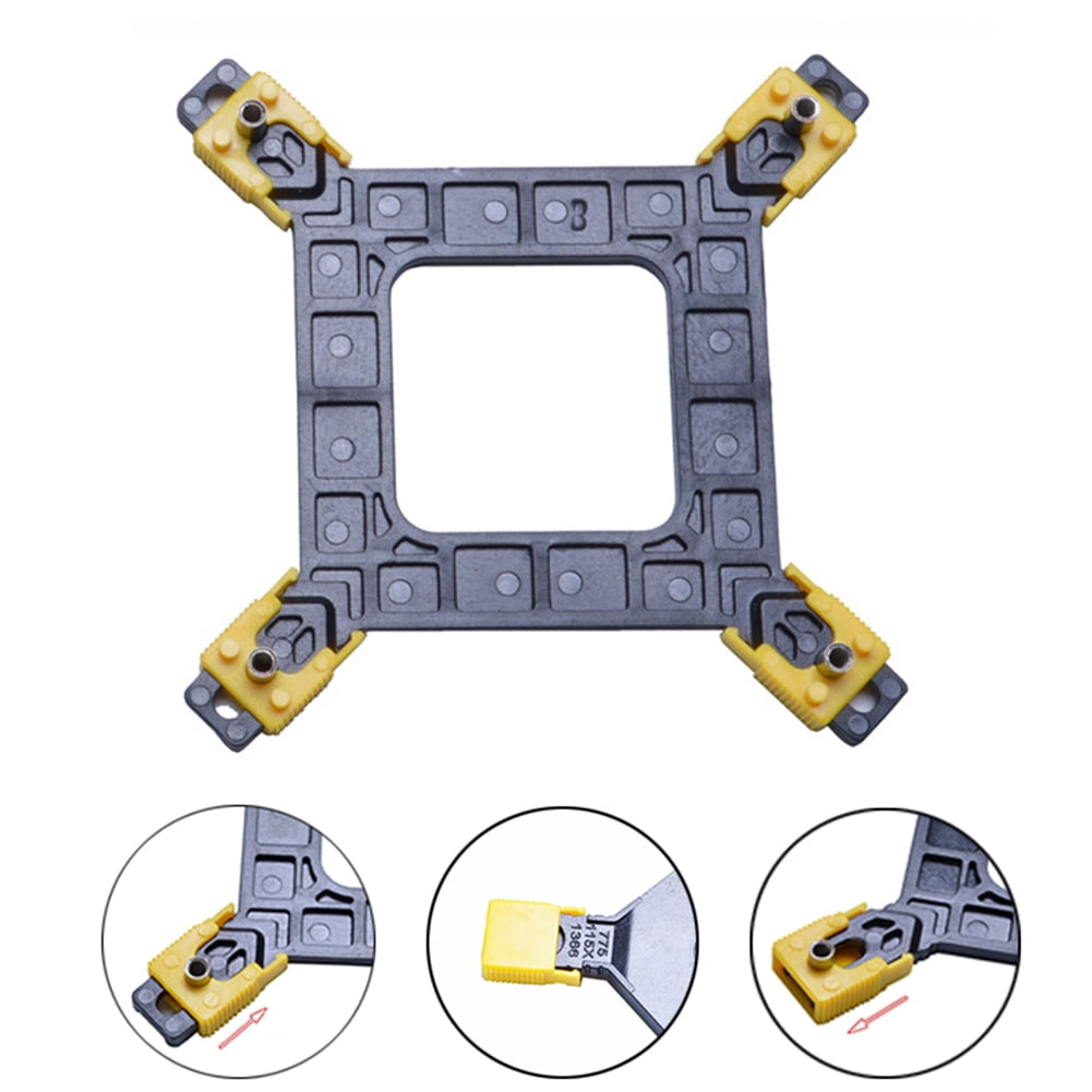 Naierhg PC CPU Cooler Mounting Bracket Heatsink Holder Base for Intel ...