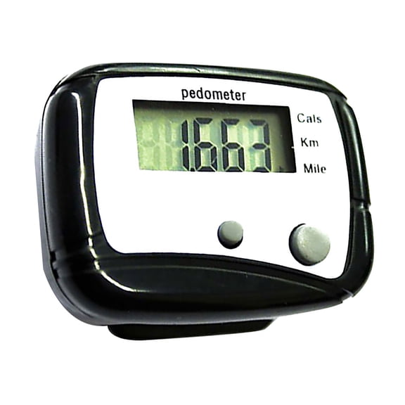 Naierhg Pedometer Multi-functional Battery-saving ABS Portable Walking Counter for Walking