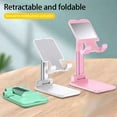 thumbnail image 1 of Naierhg Phone Bracket Escalating Foldable Stable Anti-slip Support Cellphone Adjustable Small Size Desk Phone Rack for Daily Use, 1 of 8
