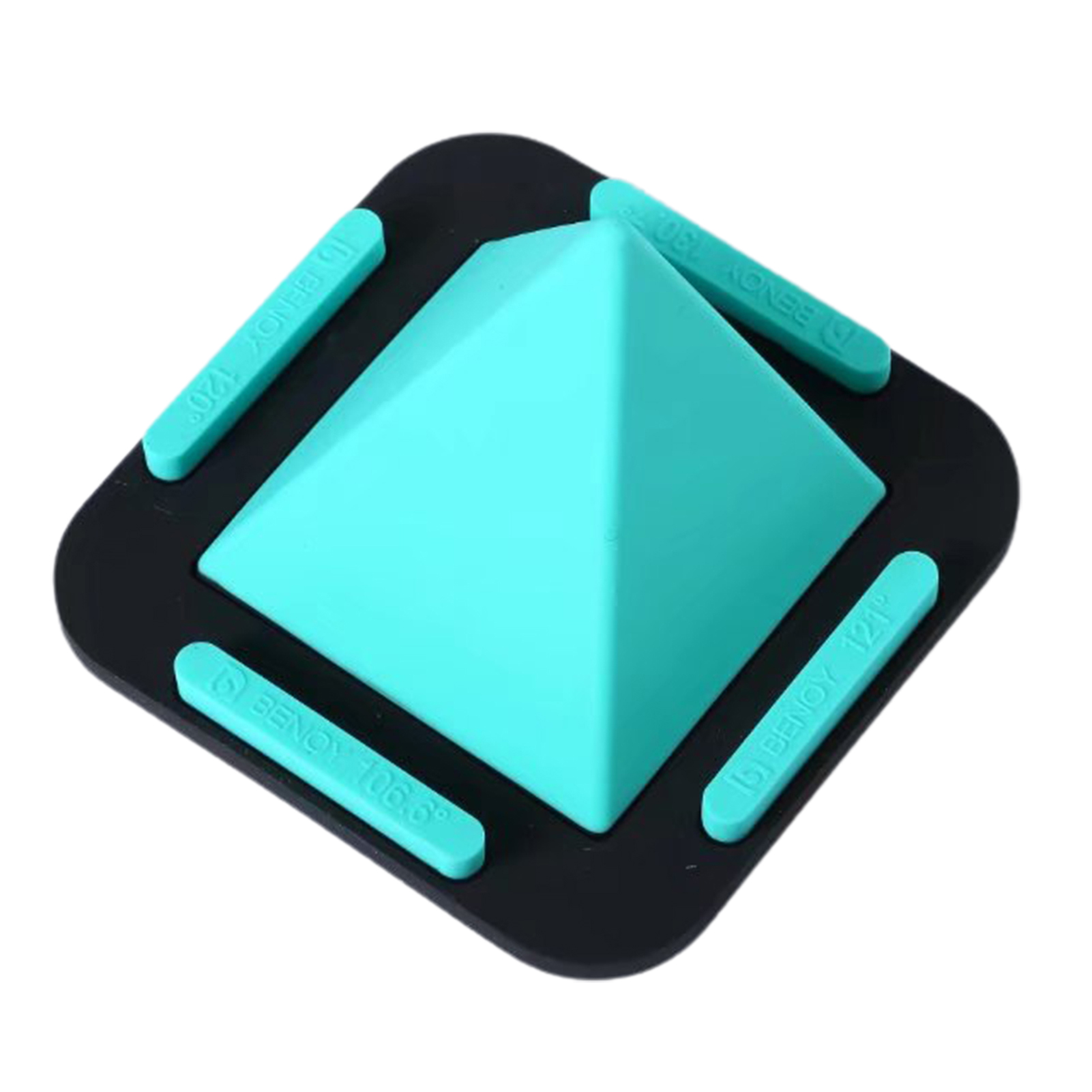 Naierhg Phone Holder Pyramid Shape Non-Slip Silicone Adjustable Viewing ...