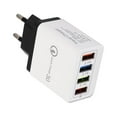 thumbnail image 1 of Naierhg Portable Travel 4 USB Ports Fast Charging QC 3.0 Wall Charger Power Adapter, 1 of 7