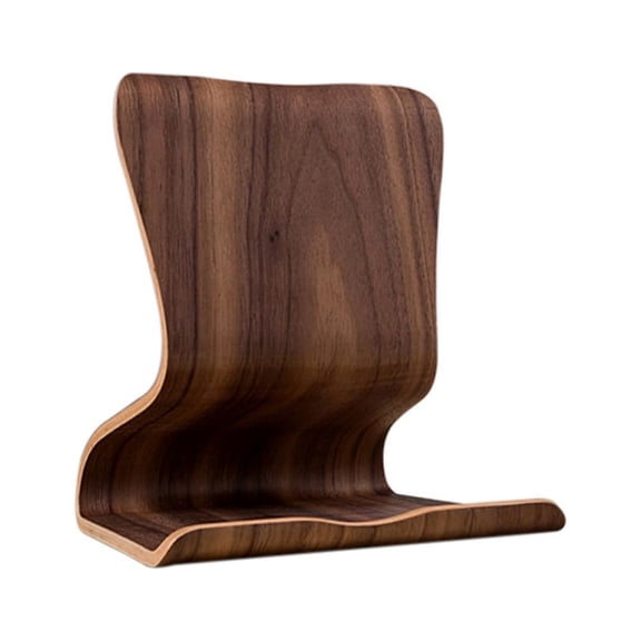 Naierhg SAMDI Wooden Universal Tablet PC Phone Stand Holder Bracket for iPad Samsung Tab,Walnut Wood*