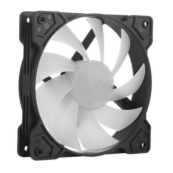 Naierhg Silent Fan Computer Case Fan Fast Speed High Performance Low Noise Simple Installation Rgb Silent Fan for Airflow Efficient Heat Dissipation Chassis