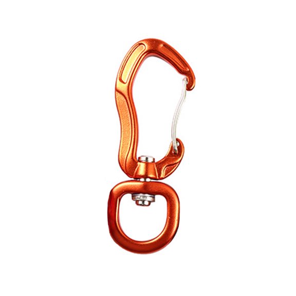 Naierhg Swing Swivel Anti-oxidation Wear Resistant Accessory High Hardness Safety Rotational Buckle for Rappelling