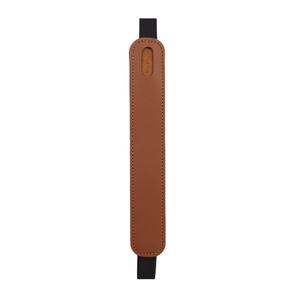 Naierhg Tablet Pen Holder Sure Here s A Product Title for Listing Tablet Pen Case Holder with Elastic Band Notebook Storage Smooth Faux Leather Dark Brown